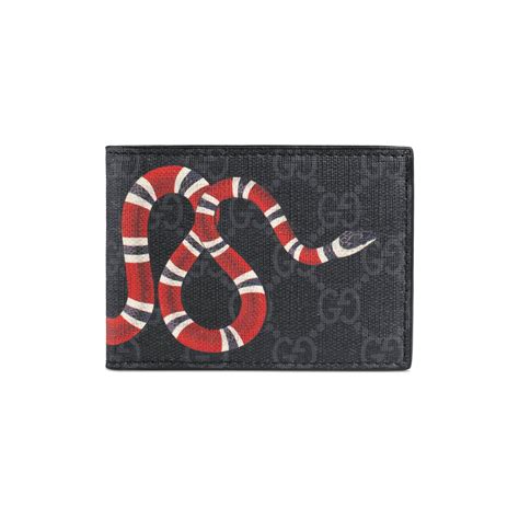 gucci ayers snakeskin mens wallet|gucci wallet snake cheap.